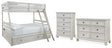 Furniture City Houma - Ashley Furniture - Robbinsdale Twin over Full Bunk Bed, Dresser and Chest - Twin over Full Bunk Bed, Dresser and Chest - B742B32