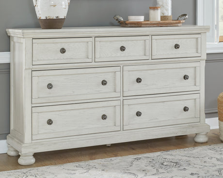 Furniture City Houma - Ashley Furniture - Robbinsdale Dresser - Dresser / Antique White - B742-31