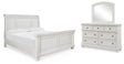 Furniture City Houma - Ashley Furniture - Robbinsdale King Sleigh Bed, Dresser and Mirror - King Sleigh Bed, Dresser and Mirror - B742B34