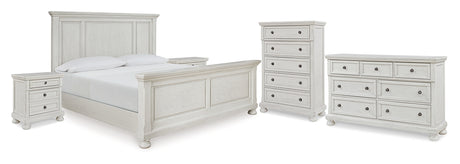 Furniture City Houma - Ashley Furniture - Robbinsdale Queen Panel Bed, Dresser, Chest and 2 Nightstands - Queen Panel Bed, Dresser, Chest and 2 Nightstands - B742B35