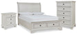 Furniture City Houma - Ashley Furniture - Robbinsdale Full Sleigh Storage Bed, Chest and Nightstand - Full Sleigh Storage Bed, Chest and Nightstand - B742B48