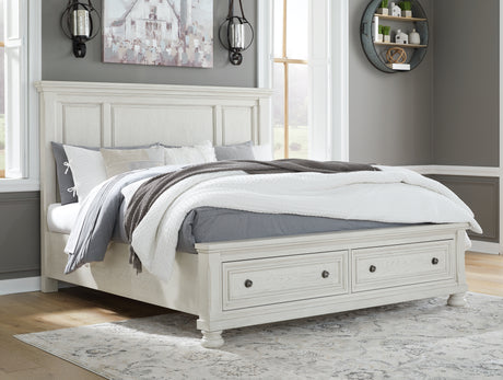 Furniture City Houma - Ashley Furniture - Robbinsdale Queen Panel Storage Bed - Queen Panel Storage Bed - B742B24