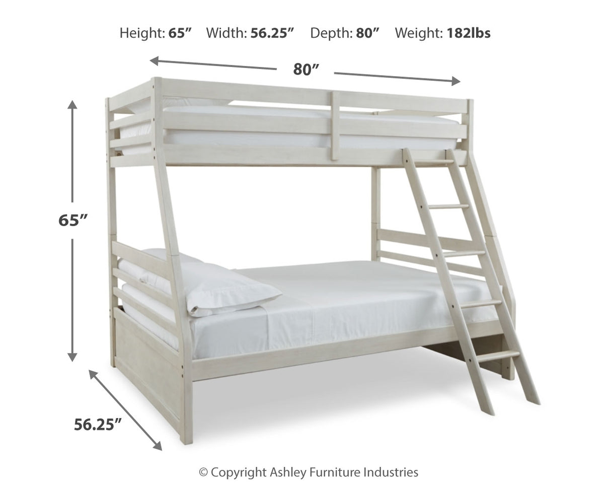 Robbinsdale Twin over Full Bunk Bed and Mattresses