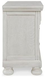 Robbinsdale Queen Panel Bed, Dresser, Mirror and Nightstand