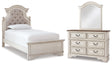 Furniture City Houma - Ashley Furniture - Realyn Twin Bed, Dresser and Mirror - Twin Bed, Dresser and Mirror - B743B16