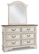Realyn Twin Bed, Dresser and Mirror