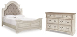 Furniture City Houma - Ashley Furniture - Realyn Queen Panel Bed and Dresser - Queen Panel Bed and Dresser - B743B72