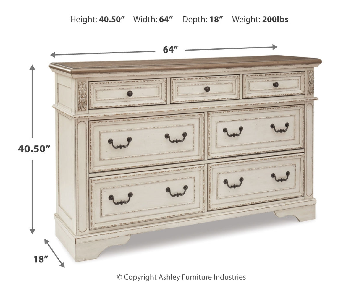 Realyn King Upholstered Panel Bed