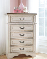 Realyn Queen Upholstered Panel Bed