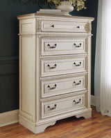 Realyn Queen Upholstered Panel Bed