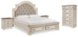 Furniture City Houma - Ashley Furniture - Realyn King Storage Bed, Chest and 2 Nightstands - King Storage Bed, Chest and 2 Nightstands - B743B50