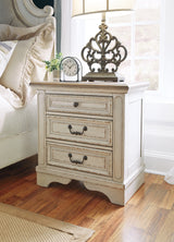 Realyn Queen Upholstered Panel Bed