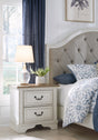 Furniture City Houma - Ashley Furniture - Blendon Nightstand - Two Drawer Night Stand / Two-tone - B747-92