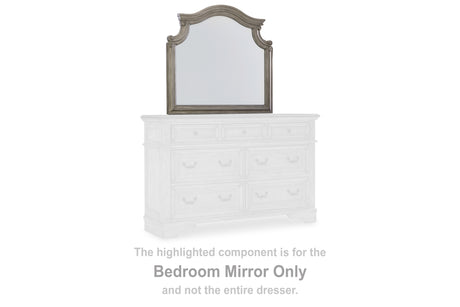 Furniture City Houma - Ashley Furniture - Lodenbay Bedroom Mirror - Bedroom Mirror / Antique Gray - B751-36