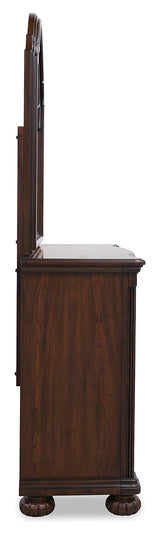 Lavinton Queen Poster Bed, Dresser and Mirror