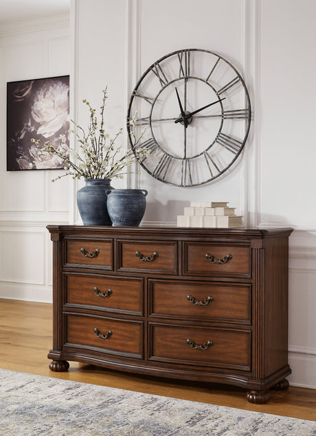 Furniture City Houma - Ashley Furniture - Lavinton Dresser - Dresser / Brown - B764-31