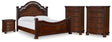 Furniture City Houma - Ashley Furniture - Lavinton King Poster Bed, 2 Chests and Nightstand - King Poster Bed, 2 Chests and Nightstand - B764B12