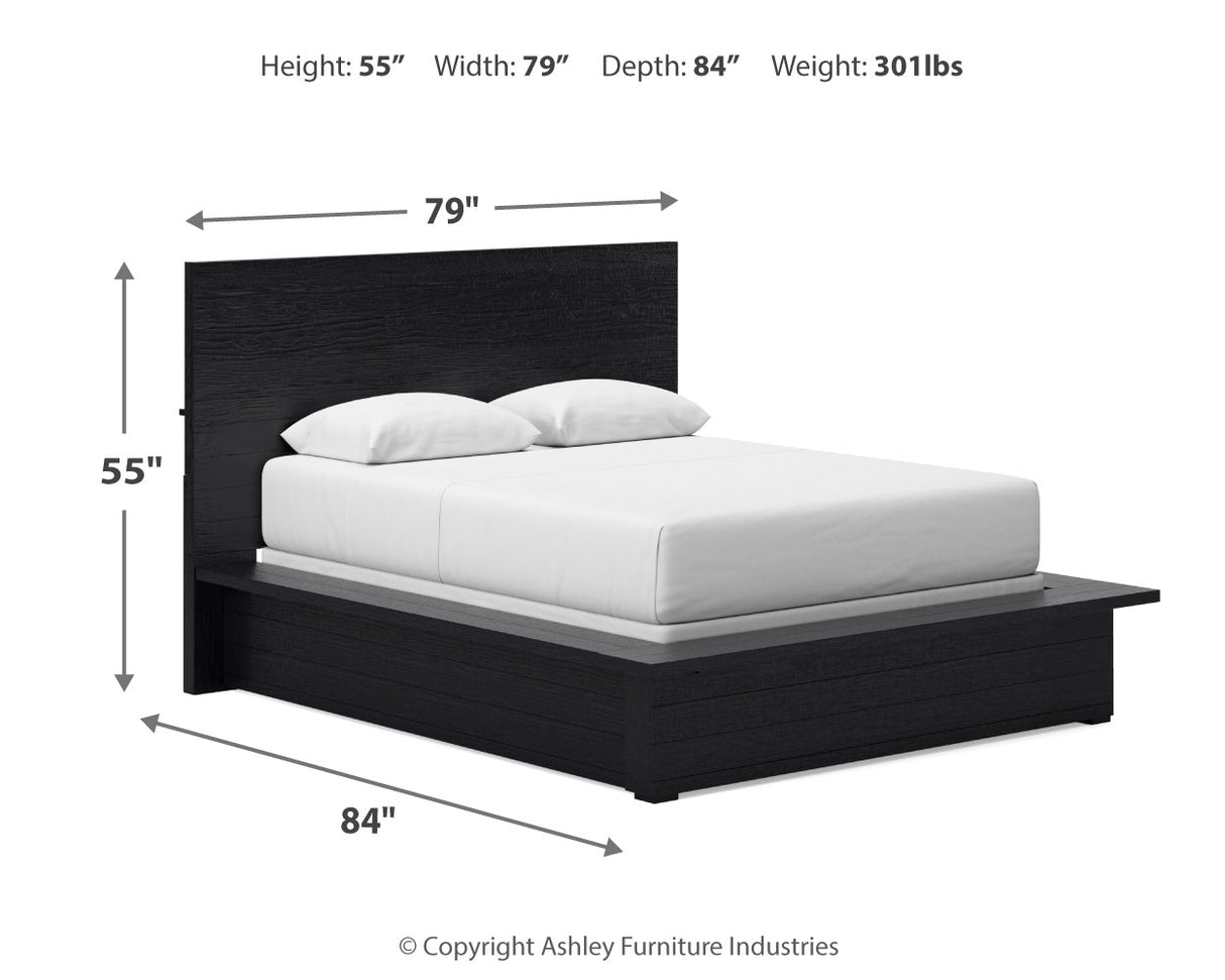 Londer Queen Panel Bed