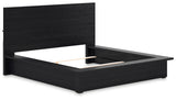 Londer California King Panel Bed, Dresser and Mirror