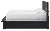 Londer California King Panel Bed, Dresser and Mirror