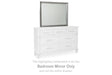 Furniture City Houma - Ashley Furniture - Russelyn Bedroom Mirror - Bedroom Mirror / Gray - B772-36