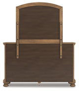 Feddinger Queen Panel Bed, Dresser and Mirror