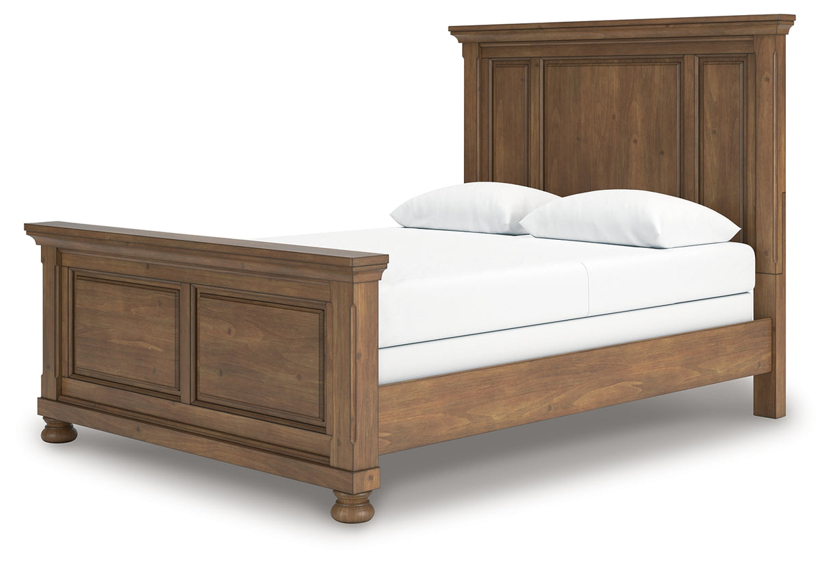 Feddinger Queen Panel Bed, Dresser and Mirror