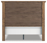 Feddinger Queen Panel Bed, Dresser, Mirror, Chest and Nightstand