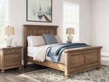 Feddinger Queen Panel Bed, Dresser and Mirror