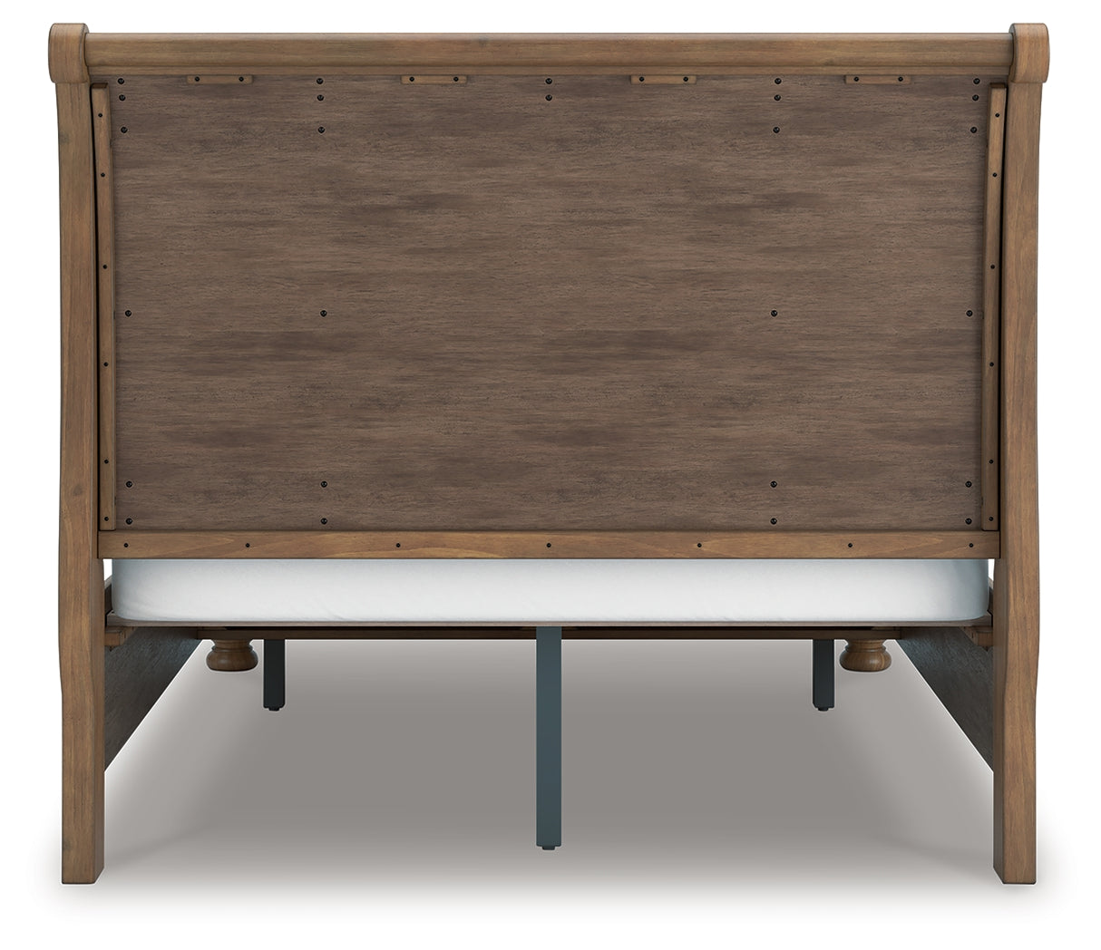 Feddinger Queen Sleigh Storage Bed, Dresser and Mirror