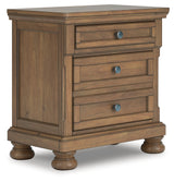 Feddinger King Panel Storage Bed, Dresser, Mirror, Chest and Nightstand