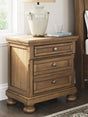 Furniture City Houma - Ashley Furniture - Feddinger Nightstand - Two Drawer Night Stand - PCB779-92
