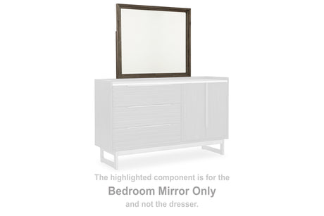 Furniture City Houma - Ashley Furniture - Arkenton Bedroom Mirror - Bedroom Mirror / Grayish Brown - B786-36