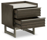 Arkenton King Panel Bed, Dresser, Mirror, Chest and 2 Nightstands