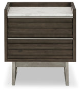 Arkenton King Panel Bed, Dresser, Mirror, Chest and 2 Nightstands