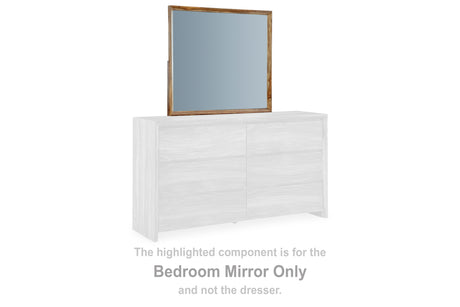 Furniture City Houma - Ashley Furniture - Dressonni Bedroom Mirror - Bedroom Mirror / Brown - B790-36