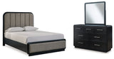 Rowanbeck Queen Upholstered Panel Bed
