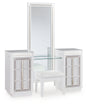 Furniture City Houma - Ashley Furniture - Chalanna Vanity, Mirror and Stool - Vanity, Mirror and Stool - B822B6
