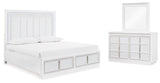 Chalanna Queen Upholstered Storage Bed