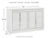 Chalanna Queen Storage Bed, Dresser and 2 Nightstands