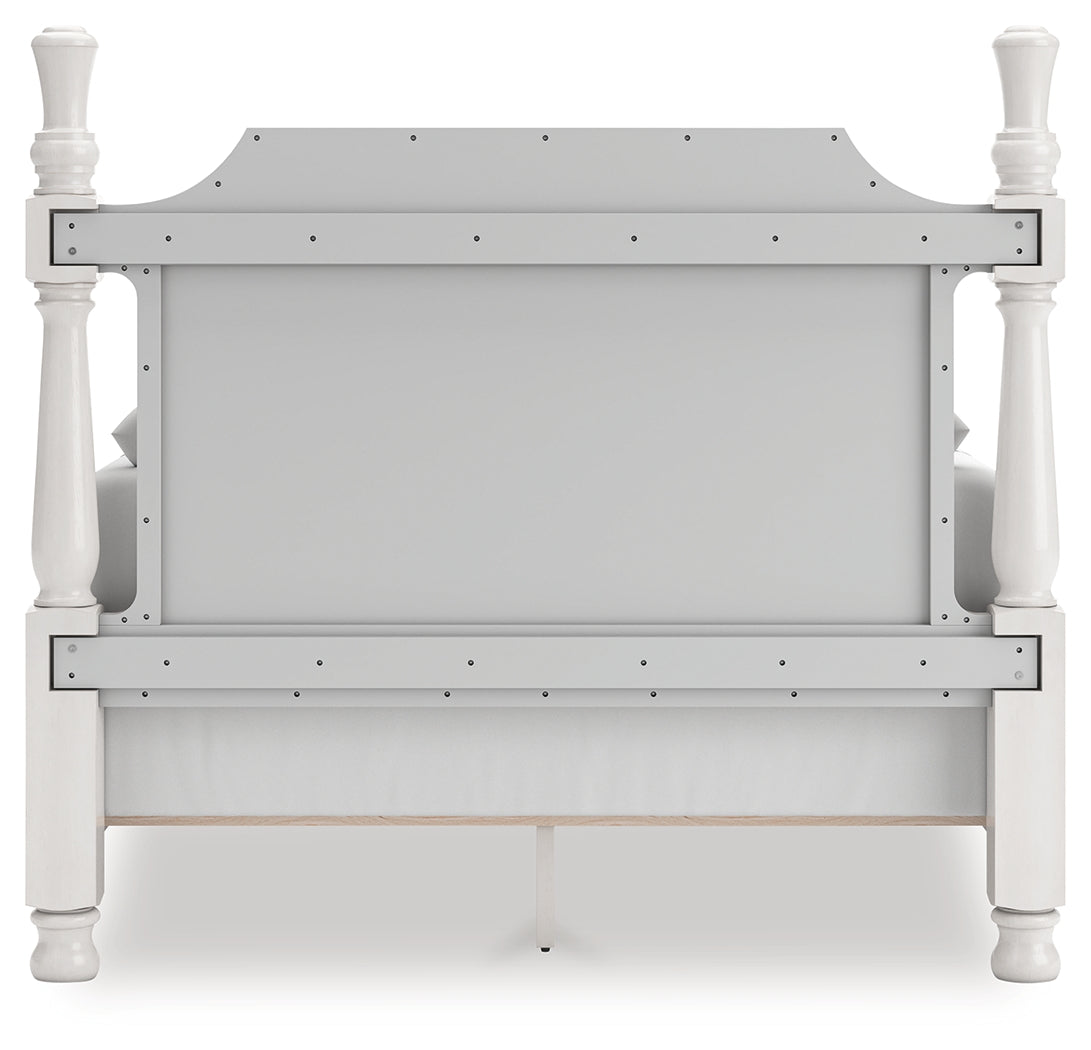 Rowlenstown Queen Poster Bed, Dresser and Mirror