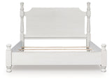 Furniture City Houma - Ashley Furniture - Rowlenstown Bedroom - Queen Poster Bed / Antique White - PCB823B2