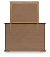 Taffenbrook Queen Panel Storage Bed, Dresser and Mirror