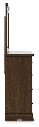 Taffenbrook Queen Panel Storage Bed, Dresser and Mirror