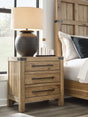 Furniture City Houma - Ashley Furniture - Ridgester Nightstand - Three Drawer Night Stand - B858-93