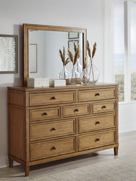 Furniture City Houma - Ashley Furniture - Sharlance Bedroom - King Upholstered Panel Bed / Light Brown - B895B6