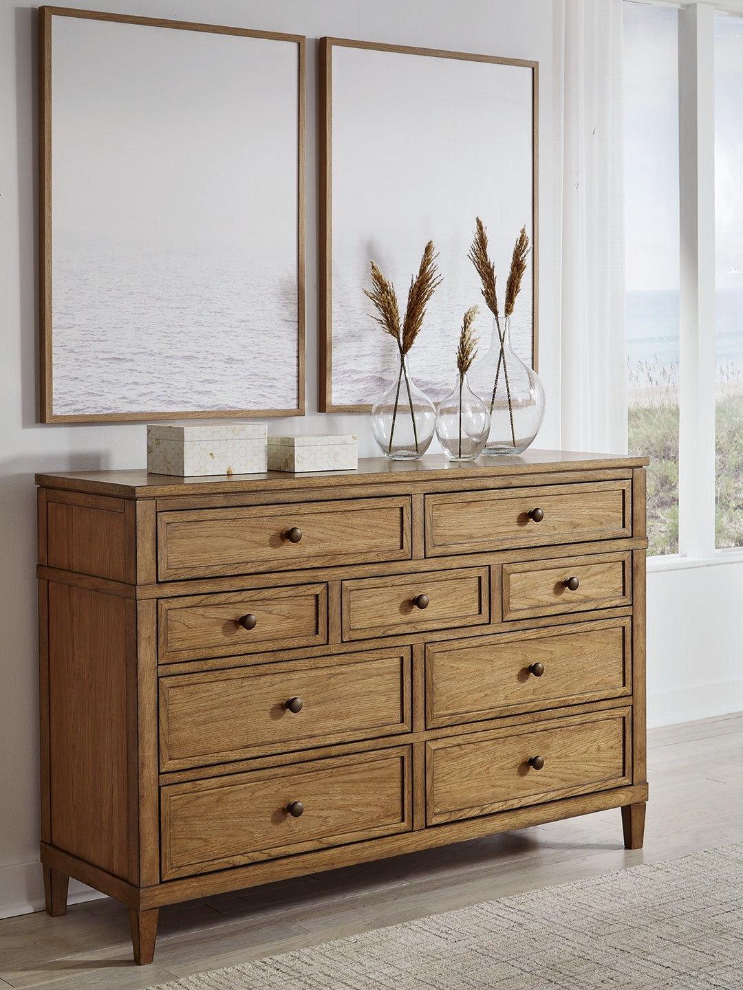 Furniture City Houma - Ashley Furniture - Sharlance Dresser - Dresser / Brown - B895-31