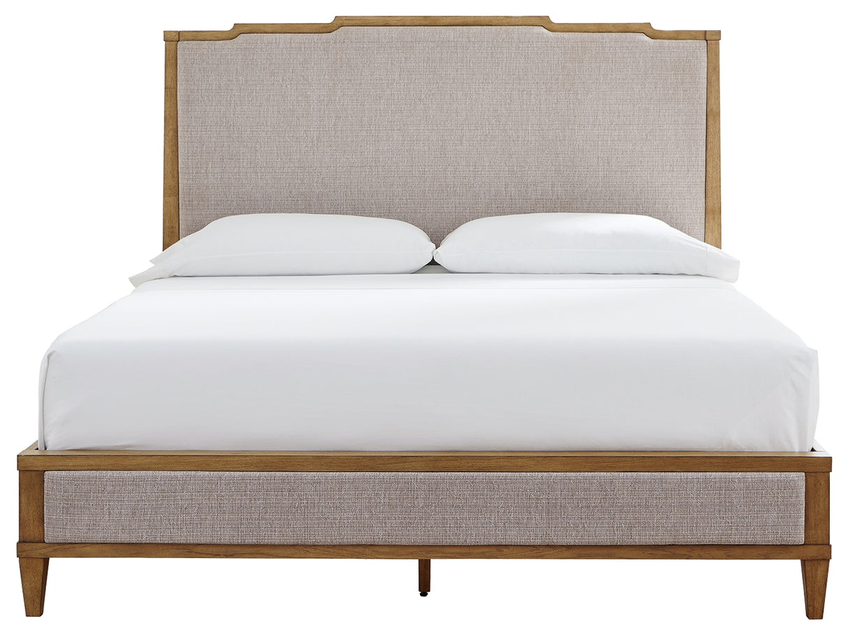 Sharlance King Upholstered Panel Bed