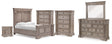 Furniture City Houma - Ashley Furniture - Blairhurst Queen Panel Bed, Dresser, Mirror, 2 Chests and Nightstand - Queen Panel Bed, Dresser, Mirror, 2 Chests and Nightstand - B916B12