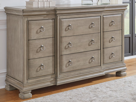 Furniture City Houma - Ashley Furniture - Lexorne Dresser - Dresser / Gray - B924-31